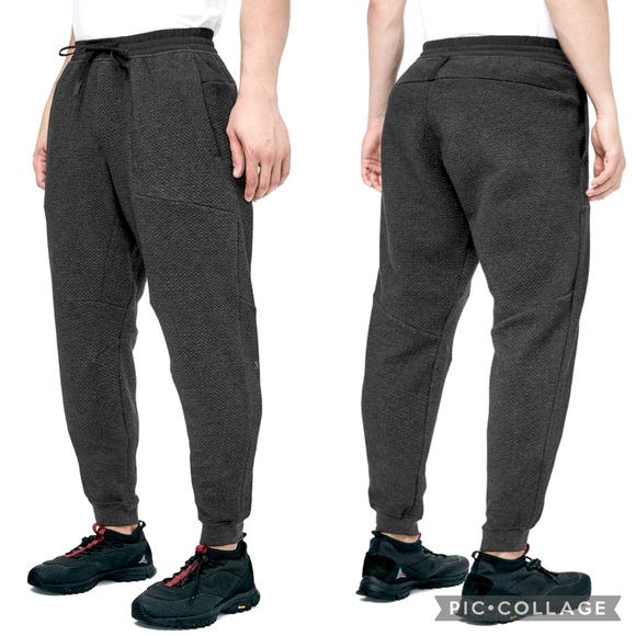Lululemon At Ease Jogger in Heathered Black